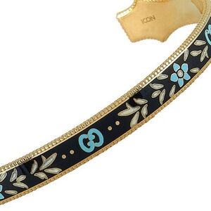GUCCI
Icon Bracelet In 18 K Yellow Gold With Enamel